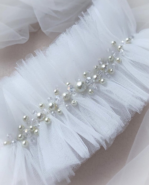 Свадебная подвязка в ассортименте