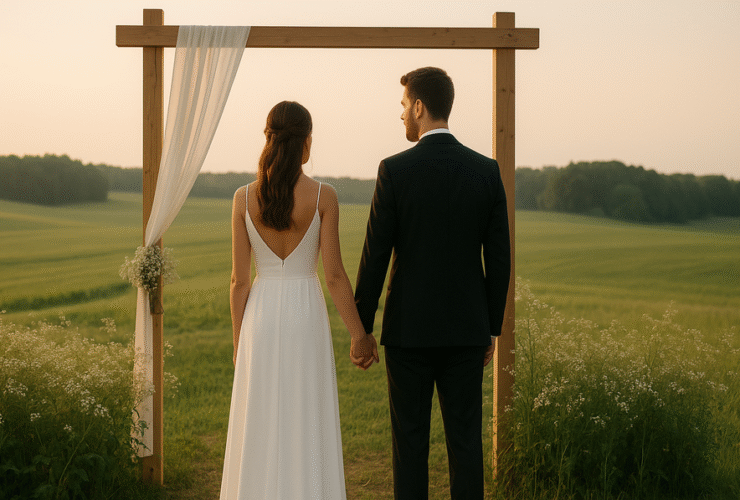 Свадьба в стиле минимализм: эстетика простоты